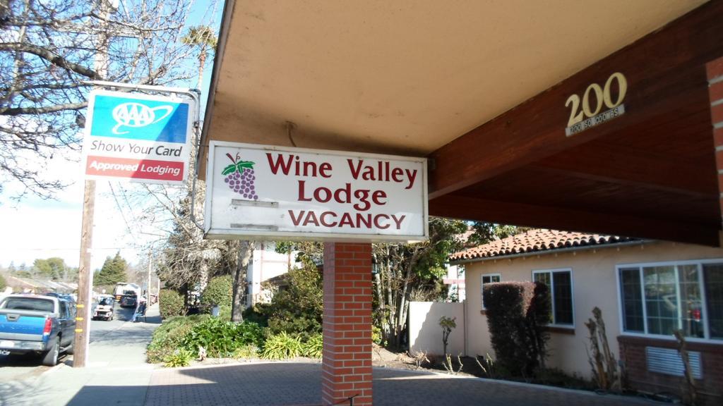 Wine Valley Lodge Napa Ngoại thất bức ảnh